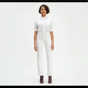 Levi’s White Jeans